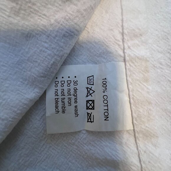 Set Of 2 Kitchen Towels With Cooking Quotes 100% Cotton White 26" x 18" - Picture 2 of 6